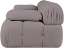 Orin - Velvet Performance Fabric Upholstered 2 Piece Modular Sofa