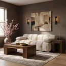 Orin - Velvet Performance Fabric Upholstered 2 Piece Modular Sofa