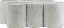 Dimple - 6 Piece Modular Coffee Table - Terazzo Finish
