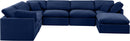 Indulge - Velvet 7 Piece Modular Sectional
