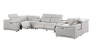 2679 - 8-Piece U-Shaped Power Reclining Sectional In Genuine Leather (4 Recliner)