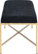 Valley - Bench With Gold Frame