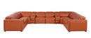 1224 - 10-Piece U-Shaped Sectional Sofa In With 4 Power Recliners & Power Headrests