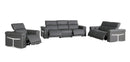 1126 - 6-Piece Modular Power Reclining Sofa, Loveseat & Chair Set In With 5 Power Recliners & Power Headrests