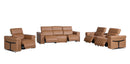 1126 - 7-Piece Modular Power Reclining Sofa, Loveseat & Chair Set In With 5 Power Recliners & Power Headrests