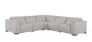 1208 - Leather Reclining Set (Sofa & Loveseat With 4 Power Recliners)