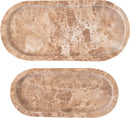 Vanta - Genuine Marble Tray (Set of 2)