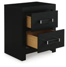 Maeling - Two Drawer Night Stand