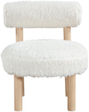 Ambre - Shearling Fabric Accent Chair