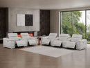 2679 - Power Reclining Sofa And Loveseat In Genuine Leather (5 Recliners With Power Headrests & 3 Consoles)