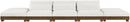 Turin - Chenille Fabric Upholstered Modular Sectional - Cream