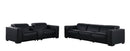 1208 - Leather Reclining Set (Sofa & Loveseat With 5 Power Recliners)