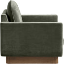 Diviento - Velvet Performance Fabric Upholstered Accent Chair