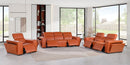 1224 - 7-Piece Modular Power Reclining Sofa, Loveseat & Chair Set In With 5 Power Recliners & Power Headrests