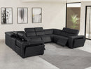 1224 - 8-Piece U-Shaped Sectional Sofa In With 4 Power Recliners & Power Headrests