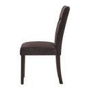 D8212 - 9 Piece Dining Room Set (Dining Table With 8 Dining Chairs) - Dark Brown