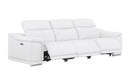 2679 - Power Reclining Sofa, Console Loveseat & Chair Set In Genuine Leather (6 Recliners)