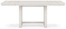 Robbinsdale - Rectangular Counter Height Dining Extension Table Set