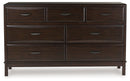 Vanmore - Dresser - Dark Brown