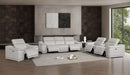 2679 - Power Reclining Sofa, Console Loveseat & Chair Set In Genuine Leather (5 Recliners)