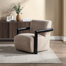 Jetta - Accent Chair - Latte & Black