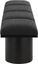 Pavilion - 4 Piece Modular Bench With Black Base