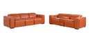 1224 - 6-Piece Modular Power Reclining Sofa And Console Loveseat Set In With 5 Power Recliners & Power Headrests