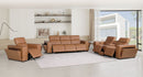 1224 - 7-Piece Modular Power Reclining Sofa, Loveseat & Chair Set In With 6 Power Recliners & Power Headrests