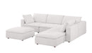 1100 - 6-Piece 3-Seat Sectional (Italian Fabric)