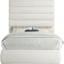 Adam - Linen Fabric Bed With 70.5" Headboard