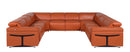 1126 - 8-Piece U-Shaped Sectional Sofa In With 4 Power Recliners & Power Headrests