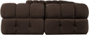Orin - U-Shaped Velvet 6 Piece Modular Sectional
