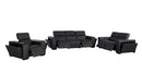 1224 - 6-Piece Modular Power Reclining Sofa, Loveseat & Chair Set In With 5 Power Recliners & Power Headrests