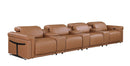 1126 - 7-Piece Modular Power Reclining Sofa In With 4 Power Recliners & Power Headrests