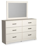 Stelsie - Dresser, Mirror - White