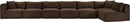 Shaggy - 7 Piece Modular Sectional