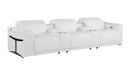 1126 - 5-Piece Modular Power Reclining Sofa In With 3 Power Recliners & Power Headrests