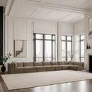 Shaggy - Fabric 8 Piece Modular Sectional