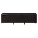 Diya - Console Cabinet - Forged Bronze & Espresso