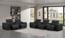 2679 - Power Reclining Sofa And Loveseat In Genuine Leather (5 Recliners With Power Headrests & 3 Consoles)