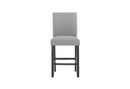 D8192 Triangle Bar Table, Two D8192 Bar Stools And Bench - Light Gray