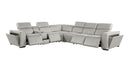 1224 - 7-Piece L-Shaped Sectional Sofa In With 4 Power Recliners & Power Headrests