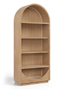 Hearth - Oak Veneer And Solid Wood Bookcase