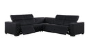 1208 - Leather Reclining Set (Sofa & Loveseat With 4 Power Recliners)