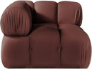 Orin - Velvet Performance Fabric Upholstered Modular Corner Chair