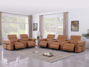 1126 - 8-Piece Modular Power Reclining Sofa & Loveseat Set In With 5 Power Recliners & Power Headrests