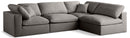 Plush - 4 Piece Modular Sectional