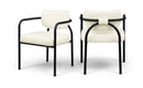 Serava - Vegan Leather Upholstered Dining Chair (Set of 2)