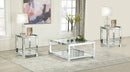 Valentina - Mirrored Coffee Table Set