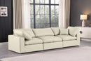 Comfy - Faux Leather Modular Sofa 3 Seats
